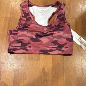 Pink Camo Sports Bra